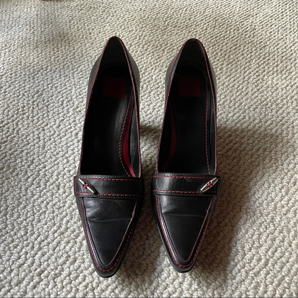 Like New Vintage Style Tommy Hilfiger Black Heels